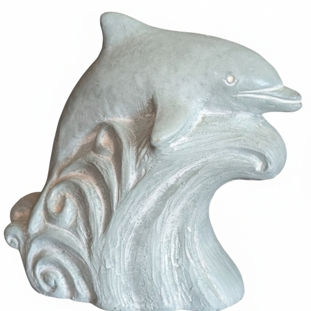 Isabel Bloom Dolphin Sculpture - EUC!